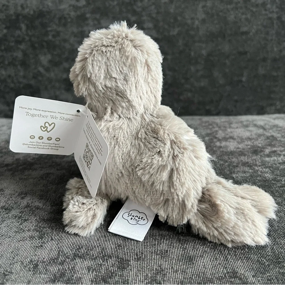 NWT Slumberkins Silver Seal Mini - Picture 3 of 6